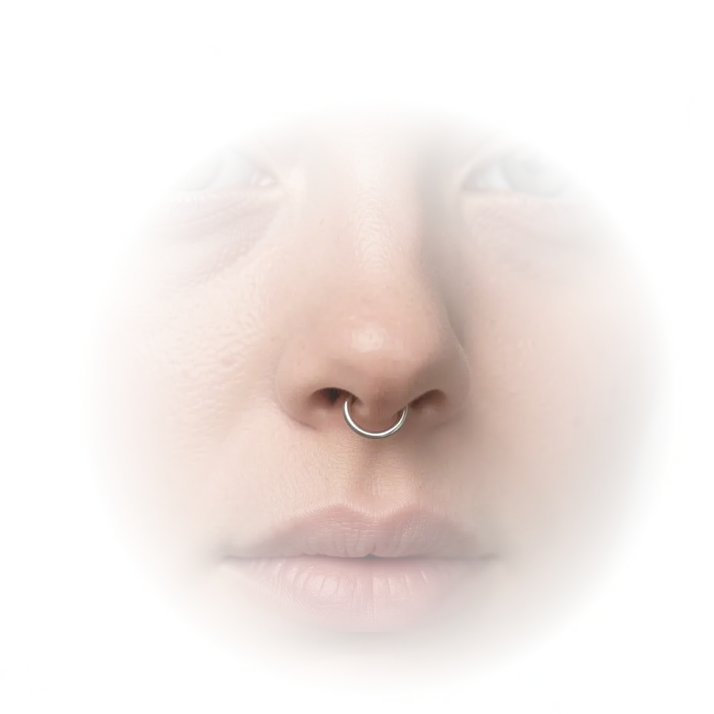 Piercing nez