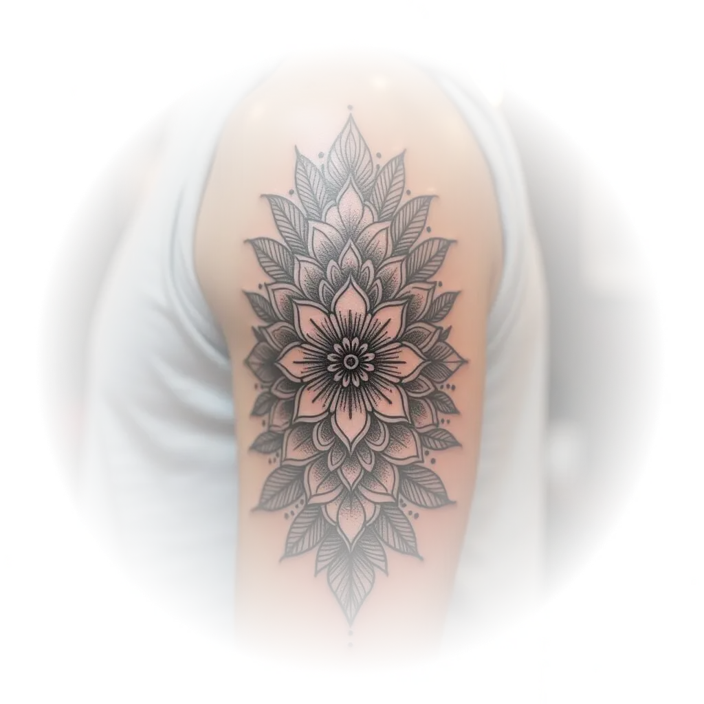 Tatouage Blackwork