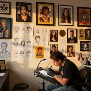 Illustration : Bilan annuel studio tatouage piercing : évolution et tendances