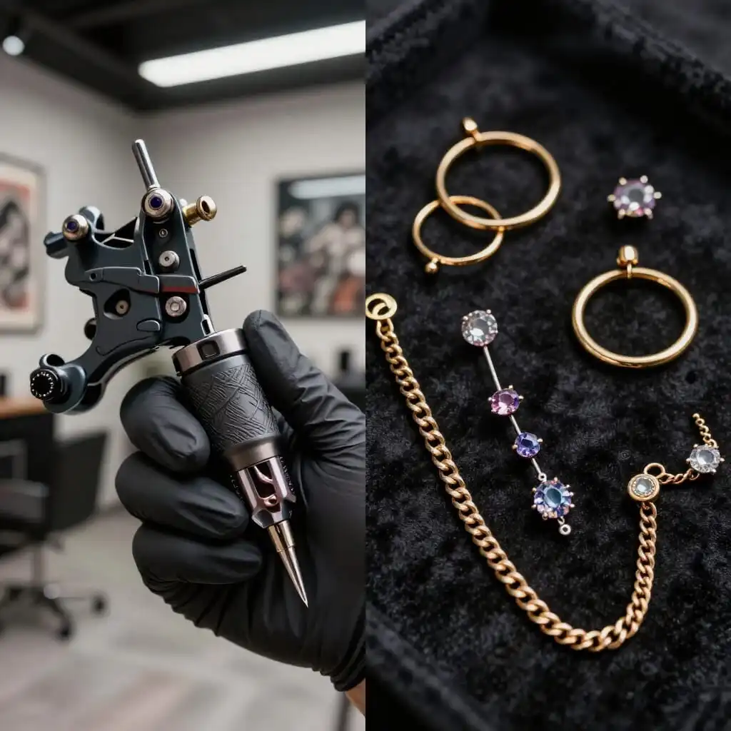Tatouage et article : Douleur tatouage vs piercing : comparaison réelle et facteurs