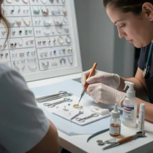Illustration : Erreurs à éviter avec un nouveau piercing | Guide complet