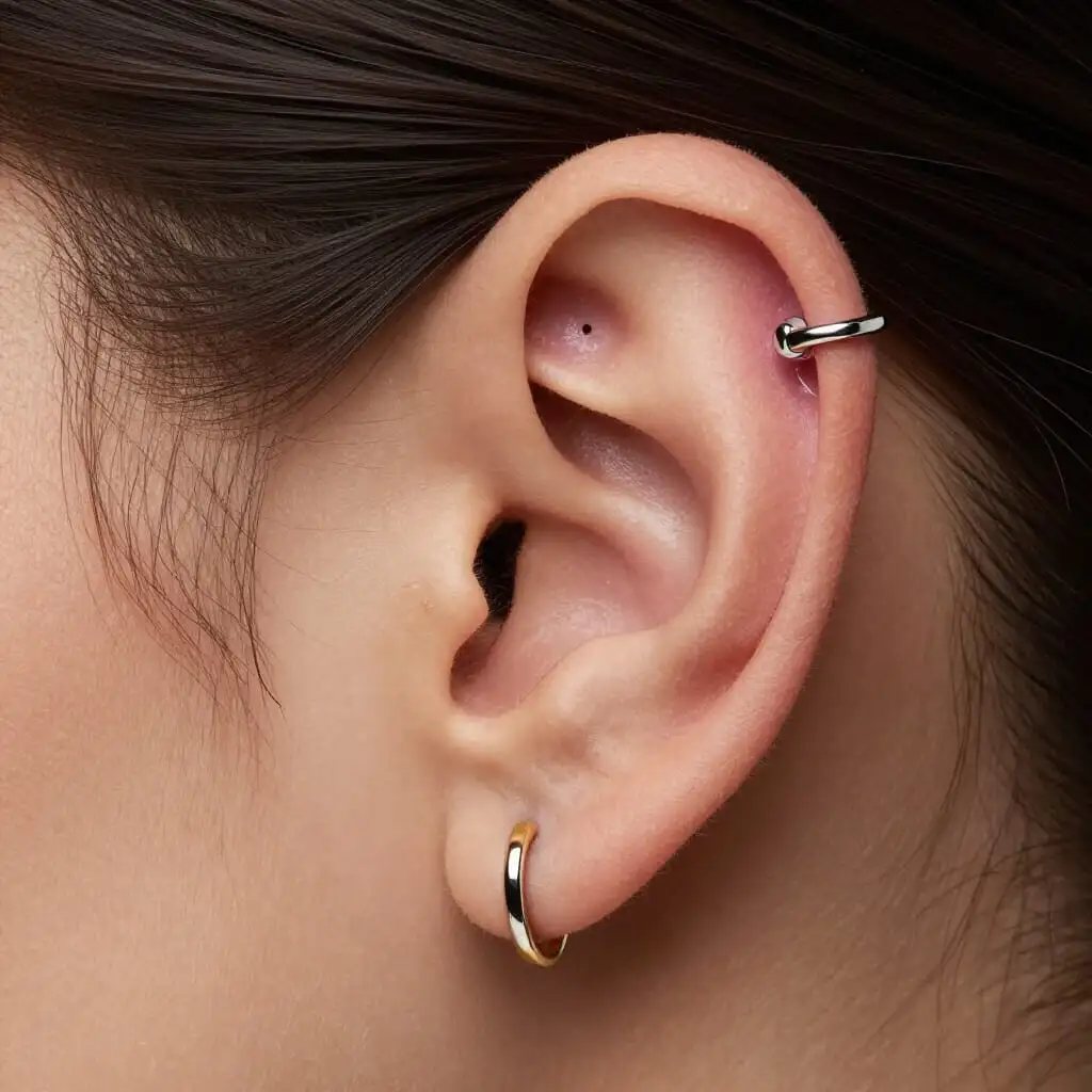 Tatouage et article : Piercing oreille et cartilage : signification et symboles
