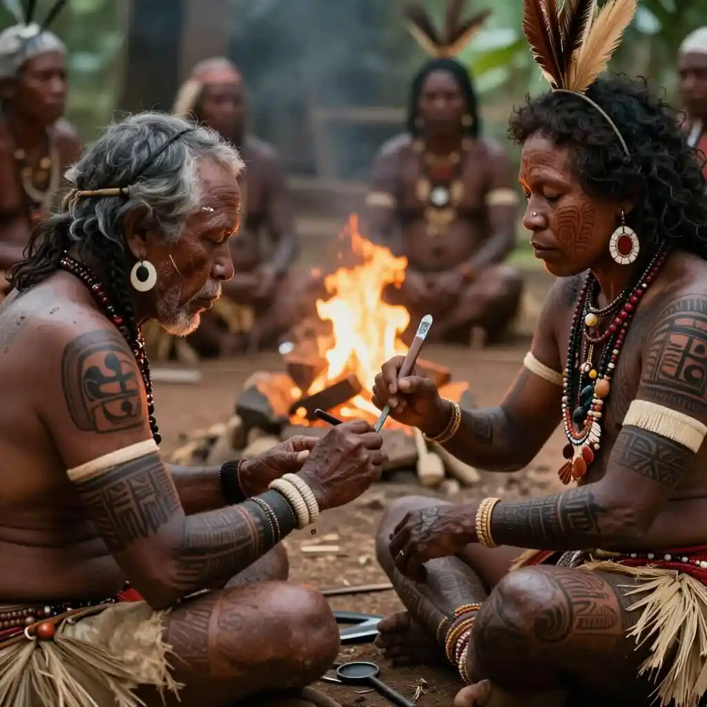 Tatouage et article : Tatouage et piercing dans les tribus anciennes : origines et symboles