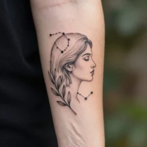 Illustration : Tatouage Vierge : idées, symboles et significations